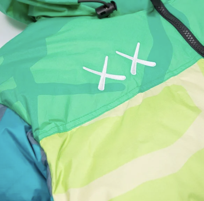 KAWS x The North Face Retro 1996 Nuptse Jacket Safety Green KAWS x The North Face Retro 1996 Nuptse Jacket Safety Green