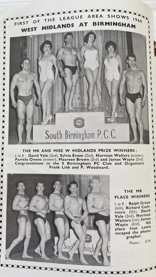 MALE BODYBUILDER MAGAZINE HEALTH & STRENGTH APR 1960 - MEN PHYSIQUE GAY INTEREST - Image 4 of 4