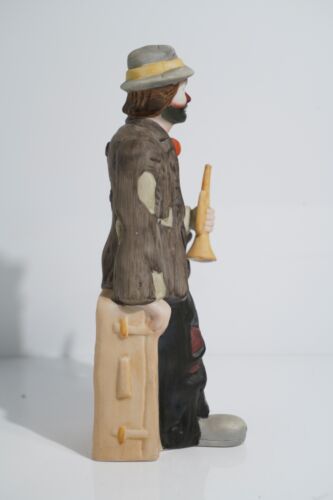 Emmett Kelly Jr Limited Edition Vintage Clown Playing Trumpet Figurine 9780f - Picture 6 of 10