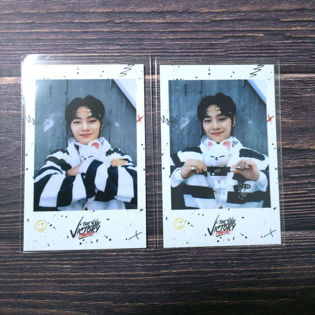 Stray Kids the victory Polaroid Official photo card bangchan
