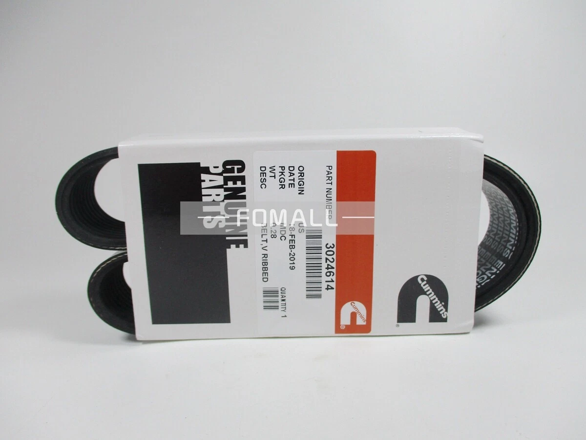 1 PCS New 3024614 Cummins V-Ribbed Belt For K38/K50 | eBay