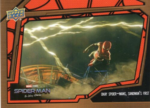 2023 Upper Deck Spider-Man No Way Home - Base, Parallel & Insert Cards - U Pick! - Bild 33 von 81
