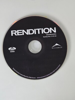Rendition (DVD, 2008, Canadian) DISC ONLY