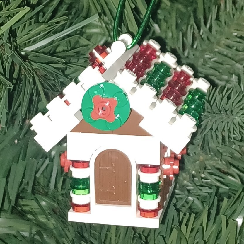 Lego Ornaments New Genuine LEGO Christmas Ornament Gingerbread