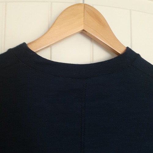 Top para mujer Athleta Ascent manga larga sin costuras mezcla de lana azul marino talla S - Imagen 5 de 12