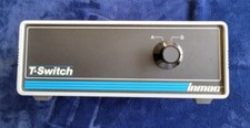 INMAC 1863 T-Switch 2-Channel High-Quality 25-Pin Female Connectors, A-B Switch