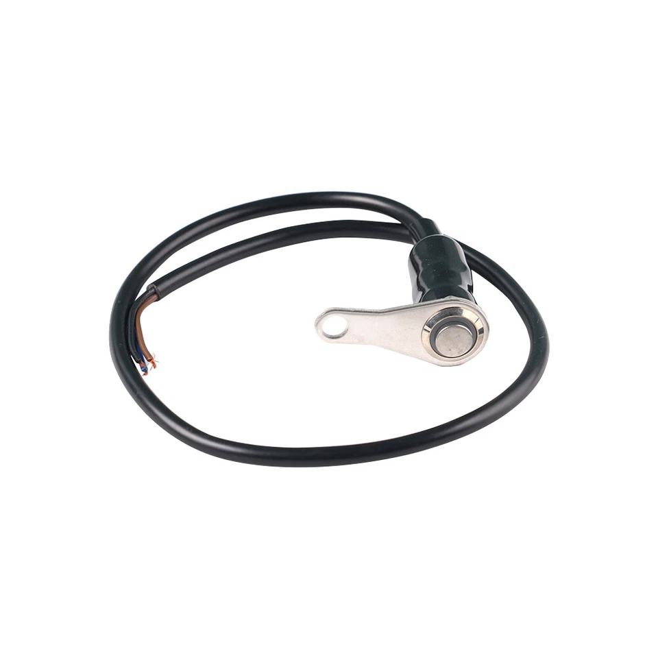 Blue LED Motorcycle Handlebar Manual Return Button Waterproof For Universal 12V Foto 3 de 4