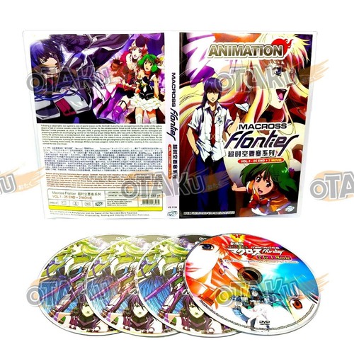 MACROSS FRONTIER -COMPLETE ANIME TV SERIES DVD (1-25 EPS + 2 MOVIE) SHIP FROM US - Imagen 1 de 7