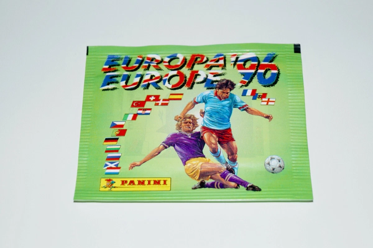 Pochette D'autocollants Panini Euro 1996 England - Version Originale - Neuf Scellé