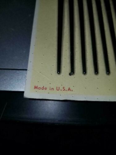 Vintage 60's 70's Afro Hair Comb Pick Brand New Sealed NOS free shipping !! - Picture 2 of 2