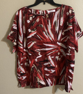 Gerry Weber short sleeve linen top 14