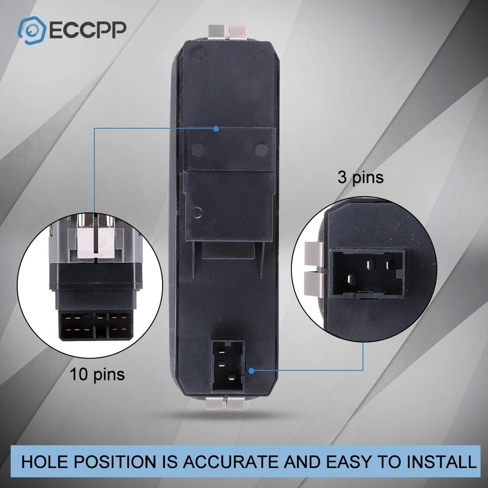 Interruptor de ventana eléctrica para Suzuki Grand Vitara Vitara 1999 2000-2002 XL-7 2005 2006 Foto 3 de 4