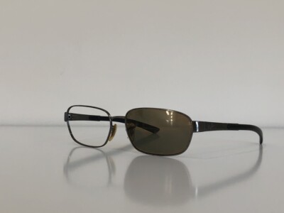 Ray Ban RB Aviator Gunmetal Bronze Brown Sunglasses Frame  display picture 3