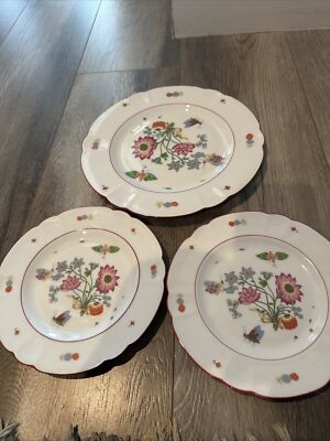3 Meissen Metropolitan Museum Of Art Plates Haviland Limoges