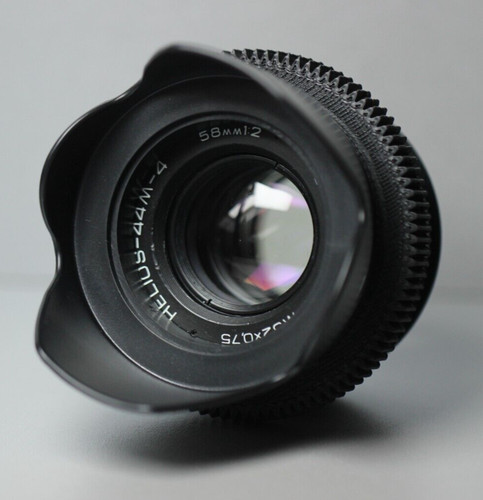 🎥 Helios 44  58mm f/2 Cine Mod Lens Swirly Bokeh for Canon EOS