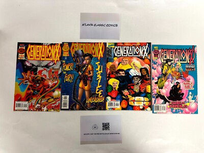 4 Generation X Marvel Comic Books # 15 18 26 37 X-Men Wolverine Avengers 56 EJ10