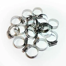 ALL SIZE Adjustable Hose Clamps Worm Gear Stainless Steel, LIFE TIME WARRANTY 