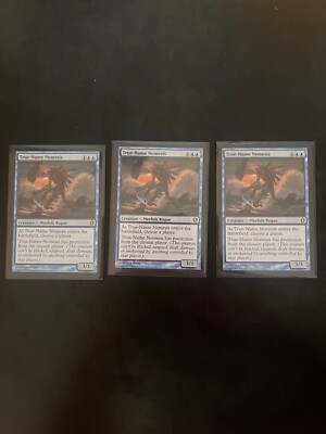 MTG Magic The Gathering - 4x True-Name Nemesis - Commander - sehr guter Zustand