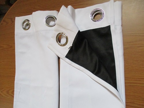 Blackout Curtains Thermal Insulated Drapes for Bedroom Grommet Top Set 2