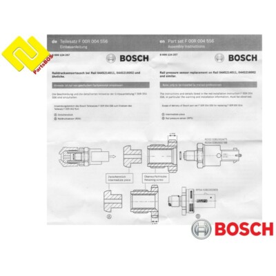 BOSCH F00R004556 CR FUEL PRESSURE SENSOR 0281002788 ,for BMW ,LAND 