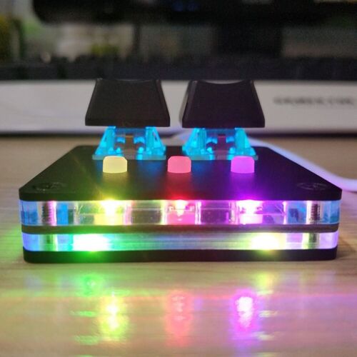OSU 5 Keys Gaming Cherry Mechanical Keyboard for V4 PC Android USB 2.0 RGB - Picture 4 of 6
