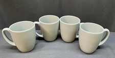 Corelle "SAVVY SHADES / GREY" Coordinates ~ Set of 4 ~  Mugs ~ 3 7/8" Tall