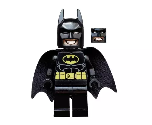 Lego Batman 70817 Dual Sided Head Grin The LEGO Movie Minifigure 