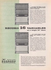 Amplifier Recorder Phase-Sensitive Modulator Sanborn Company Vtg Mag Print Ad