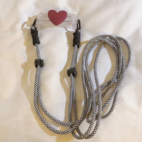 Plastic Rope Buckle Mobile Phone Lanyard Little Love Neck Hanging Cord - Zdjęcie 7 z 12