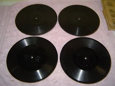 4 Antique Edison Diamond Disc Thick Records - Lot 253 - SEE PHOTOS FOR TITLES