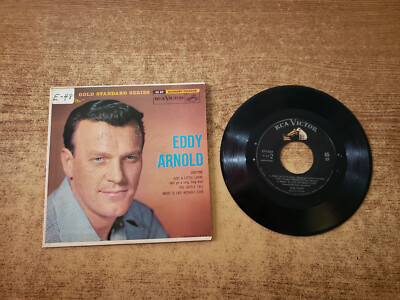 1950S EXCELLENT Eddy Arnold   Eddy Arnold  4 HIT SONGS LONG PLAY 5019 45