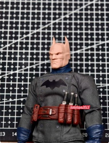 1:12 heroes Gotham Bruce Wayne Head Sculpt For 6'' Male Action Figure Body Doll - Picture 5 of 6