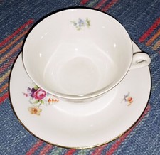 TAZZA DA TE TEA THE tè CON PIATTINO RICHARD GINORI MOTIVI FLOREALI VINTAGE