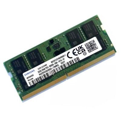 New Samsung DDR5 32GB 5600MHz PC5-44800 262-Pins 1.1V Laptop