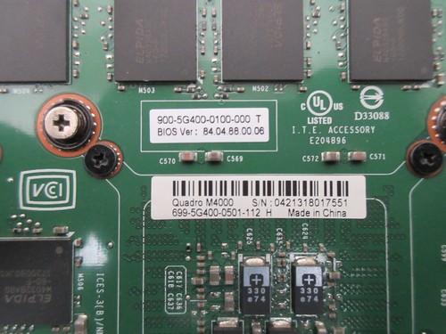 Dell NVIDIA Quadro M4000 : 8GB GDDR5 : GPU : 0YR7H5 : Tested and Working - Picture 4 of 8