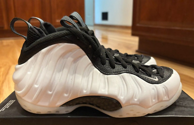Nike Air Foamposite One White Metallic Silver Black DV0815 100 Men's Size 5.5