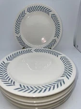 8 Homer Laughlin MCM Plates 6” D59 N4