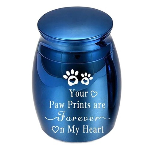 Mini caja sellada cenizas para mascotas perro gato urnas de cremación dientes de mascotas caja de almacenamiento de pelo - Imagen 12 de 15
