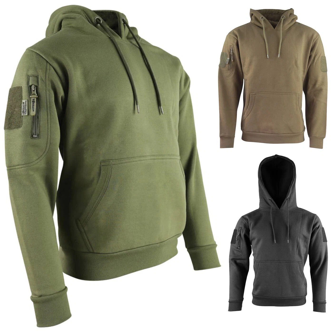 Mens Tactical Hoodie Thermal Fleece Lined Work Military Army Hooded Top S-3XL
Opens in a new window