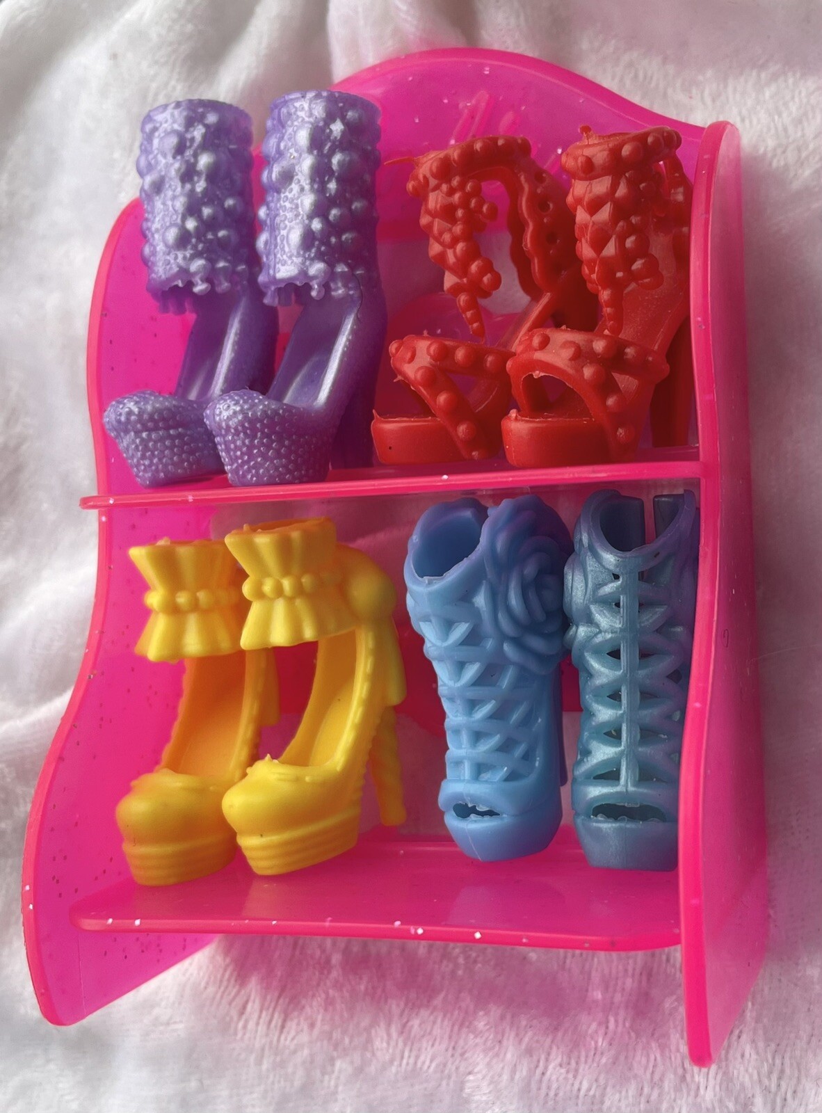 Barbie Doll Shoe Storage Rack - NEW