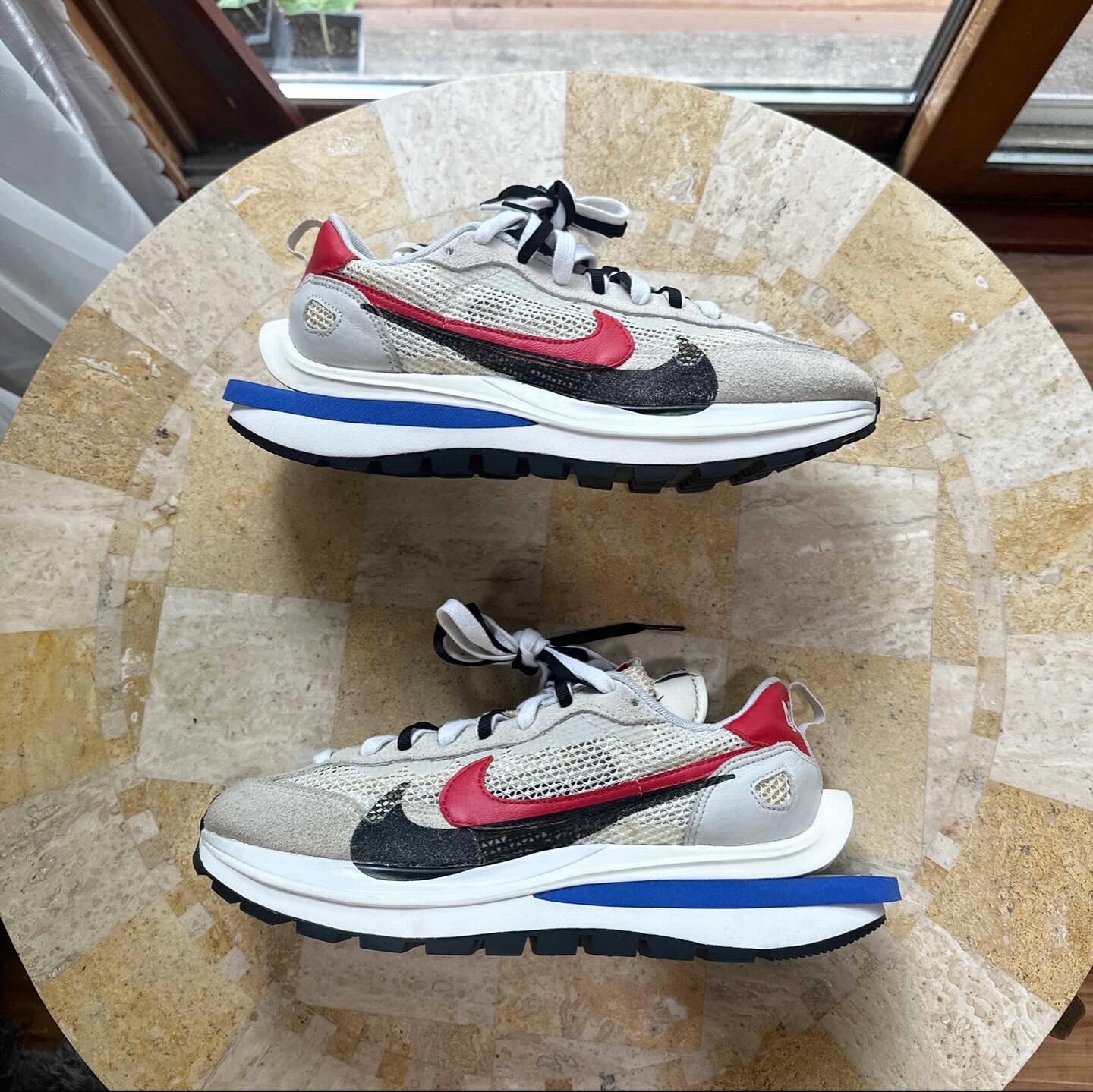 SACAI X NIKE Taglia 9 5 Nike Sacai x VaporWaffle Palestra Rossa Gundam Sail Limitata da uomo
