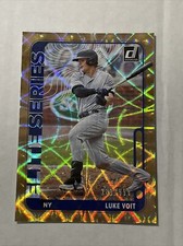2021 Donruss Elite Series Gold Luke Voit #/999 Yankees ES7
