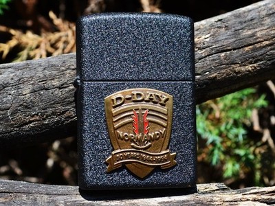 D-Day Normandy 50th Anniversary Zippo Lighter - 1944 -1994