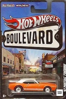Hot Wheels Boulevard 1/64 '67 Pontiac Firebird orange weiß Auto
