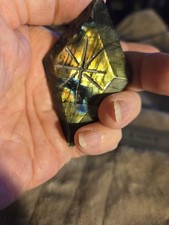 BEAUTIFUL LABRADORITE RNES FREEFORM 52 GRAMS