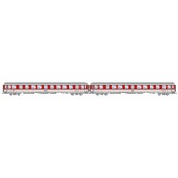 Rivarossi HR4416 H0 2Er Set Liegewagen 'Nachtzug', Db Ag, Ep. V H0 + Neu