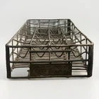 Vintage 1950s Coca Cola Metal Wire Crate Rack Holds 24 Bottles