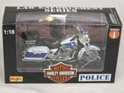 Maisto Harley Davidson Law Enforcement Series 4 Police Motorcycle 1:18 Scale NIB