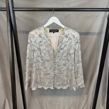 Jean-Louis Scherrer Glitter Jacket Size 44