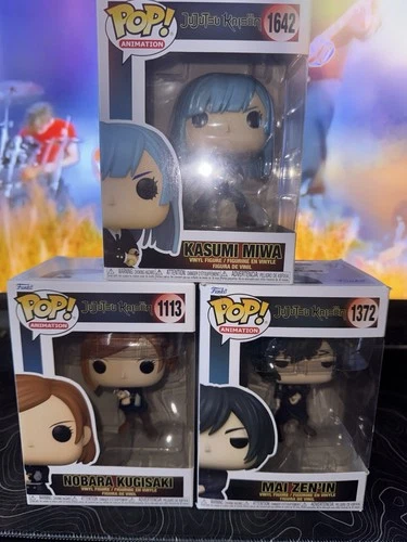 Funko Pop Jujutsu Kaisen Nobara Kasumi Mai Vinyl Figure